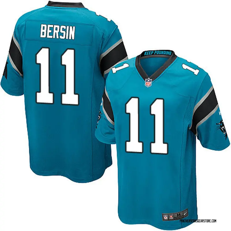 Carolina Panthers Brenton Bersin Blue 