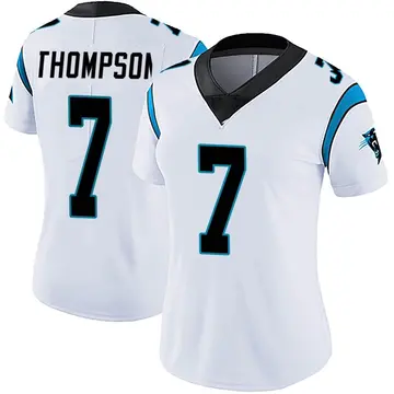 Shaq Thompson Carolina Panthers Fanatics Authentic Game-Used #7 White Jersey  vs. New York Giants on September 18, 2022