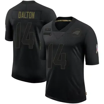 Top-selling Item] Andy Dalton 14 Carolina Panthers Youth Game 3D Unisex  Jersey - White