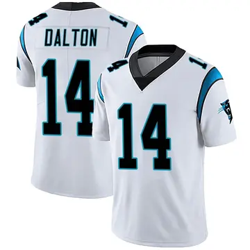 Men's Nike Andy Dalton Black Carolina Panthers Game Player Jersey