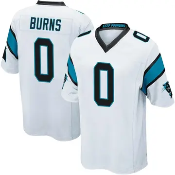 Carolina Panthers Brian Burns Jersey Print White / Small - 14x20 | Sporticulture