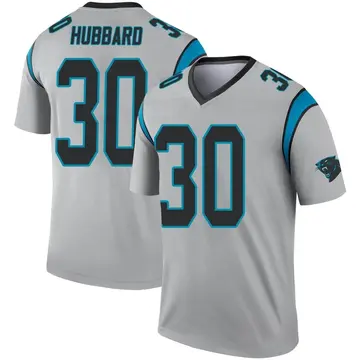 Women's Nike Chuba Hubbard Black Carolina Panthers Game Jersey