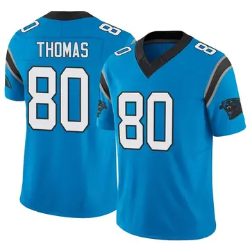 Ian Thomas Carolina Panthers Game-Used #80 White Jersey vs. Tampa Bay  Buccaneers on October 23 2022