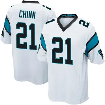 Youth Nike Jeremy Chinn Silver Carolina Panthers Inverted Team Game Jersey