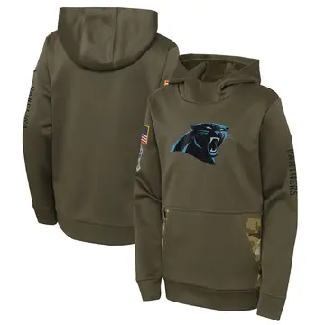 CAROLINA PANTHERS 2016 NIKE NFL SALUTE TO SERVICE HOODIE 2XL